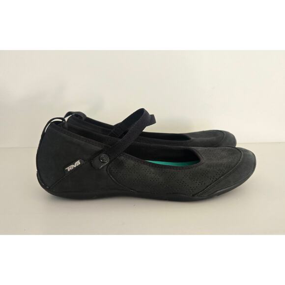 Teva Niyama Flats Black 9.5 - Picture 1 of 10